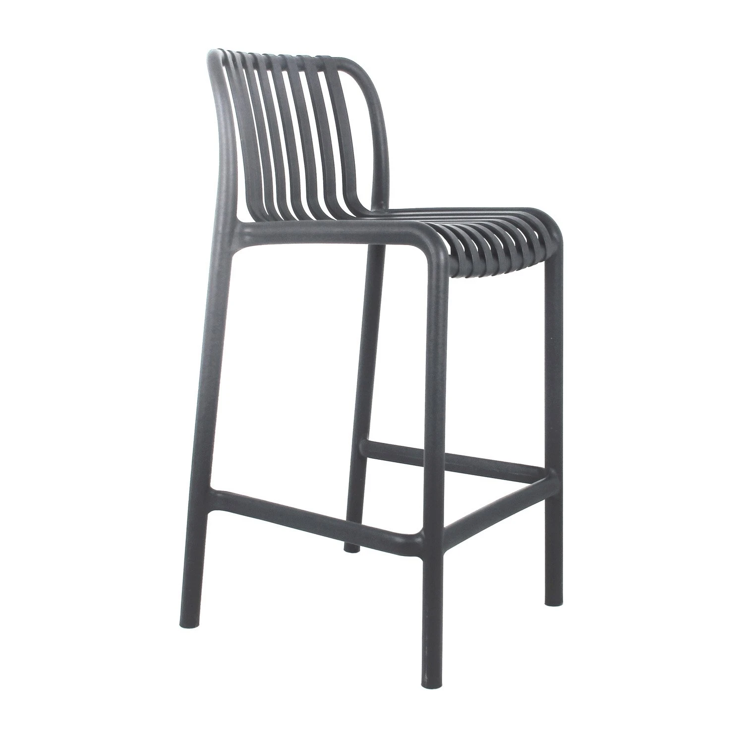 Barstoel LEVI Antraciet 3 Barstoel LEVI Antraciet - Afbeelding 3