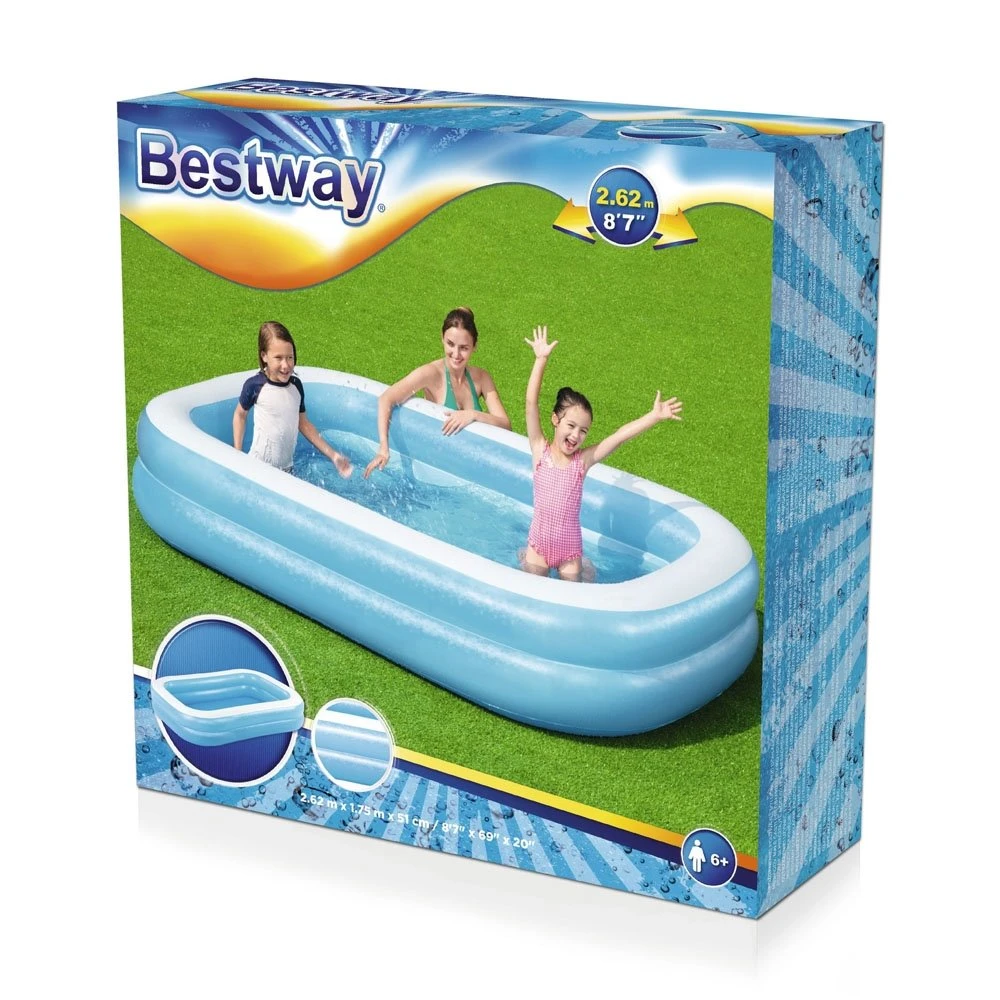 Bestway Familiebad Rechthoek 262 4 Bestway Familiebad Rechthoek 262 - Afbeelding 4