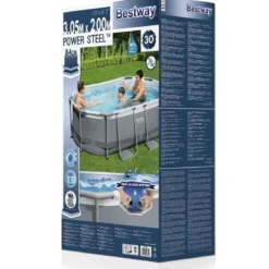 Bestway Zwembad Power Steel Set Ovaal Grijs 305 -Tuin Diep Verkoop bestway zwembad power steel set ovaal grijs 305 589x1000 620e63ce82c74 l