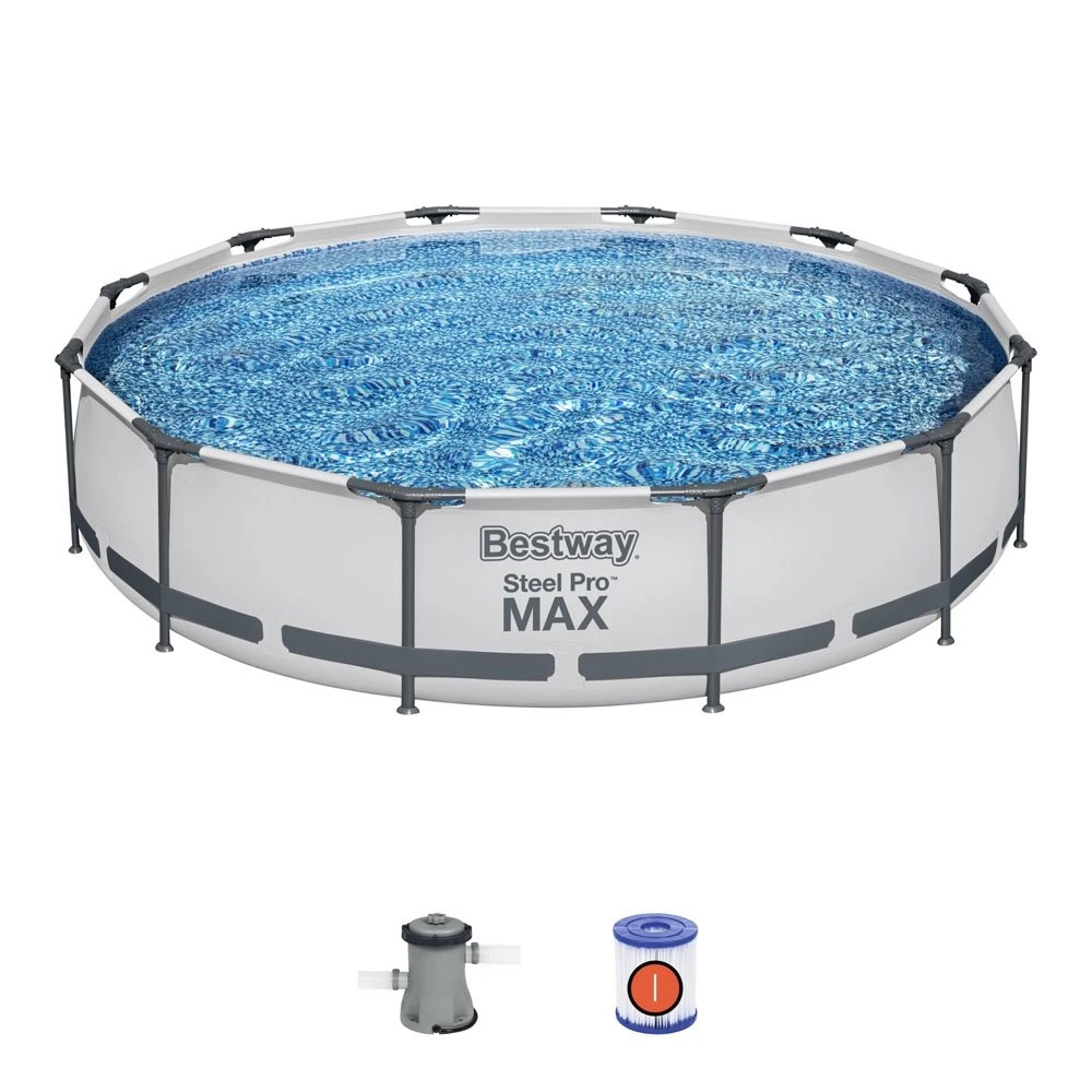 Bestway Zwembad Steel Pro Max Set Rond 366 2 Bestway Zwembad Steel Pro Max Set Rond 366 - Afbeelding 2