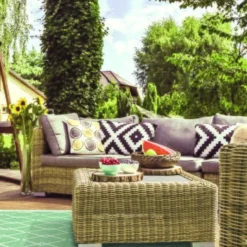 Buitenkleed MESH Green / White - 180 X 120 Cm 5 Buitenkleed MESH Green / White - 180 X 120 Cm -Tuin Diep Verkoop buitenkleed mesh green white 180 x 120 cm 533x800 624ae3f670a4a l