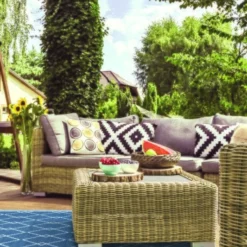 Buitenkleed MESH Royal Blue / White - 180 X 120 Cm -Tuin Diep Verkoop buitenkleed mesh royal blue white 180 x 120 cm 533x800 624ae3f554936 l