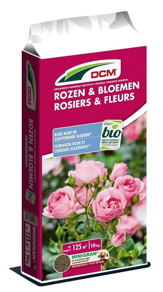 DCM Meststof Rozen & Bloemen (MG) (10 Kg) 1 DCM Meststof Rozen & Bloemen (MG) (10 Kg)