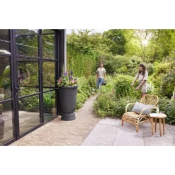 Elho Green Basics Regenton Plus 110ltr Zwart -Tuin Diep Verkoop elho green basics regenton plus 110ltr zwart 1000x1000 64aebace39abc l