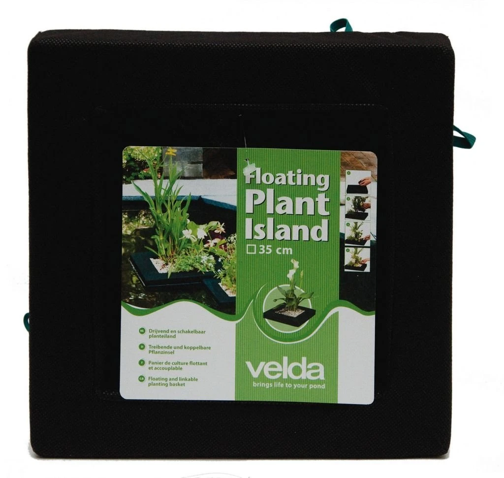 Velda Floating Plant Island Vierkant 35 Cm 1 Velda Floating Plant Island Vierkant 35 Cm