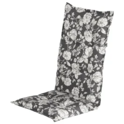 Hartman Liss Grey Hoge Rug Tuinkussen 123x50x8