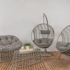 London Hang-ei Wicker Grijs - 129 X 105 X 186 Cm 6 London Hang-ei Wicker Grijs - 129 X 105 X 186 Cm -Tuin Diep Verkoop london hang ei wicker grijs 129 x 105 x 186 cm 1181x945 623468a4a14c2 l