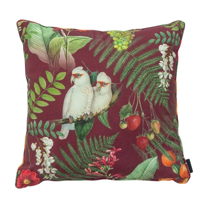 Madison Tuinkussen 50x50 Josie Bordeaux 2 Madison Tuinkussen 50x50 Josie Bordeaux - Afbeelding 2