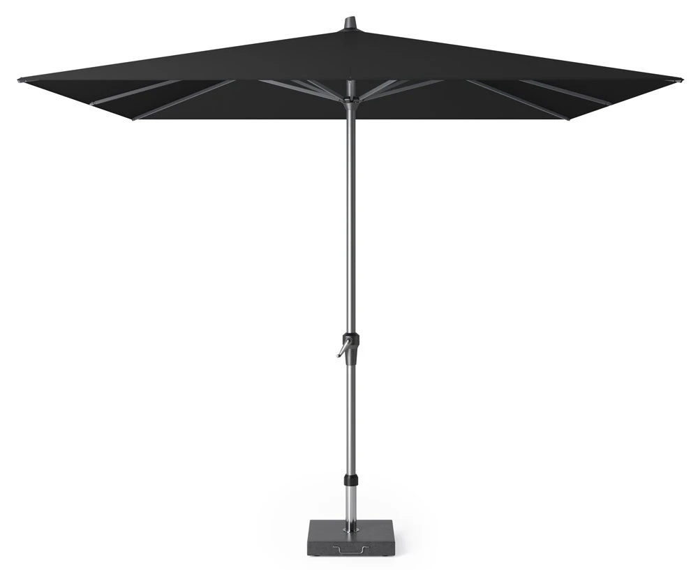 Platinum Middenstokparasol Riva 275 X 275 Cm Zwart 1 Platinum Middenstokparasol Riva 275 X 275 Cm Zwart