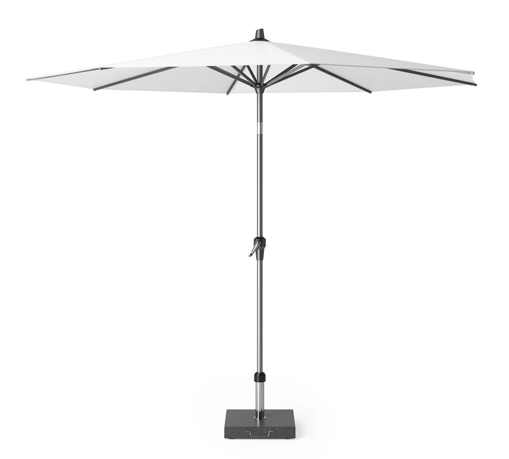 Platinum Middenstokparasol Riva Ø 300 Cm Wit 1 Platinum Middenstokparasol Riva Ø 300 Cm Wit