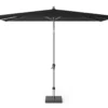 Platinum Middenstokparasol Riva 300 X 200 Cm Zwart
