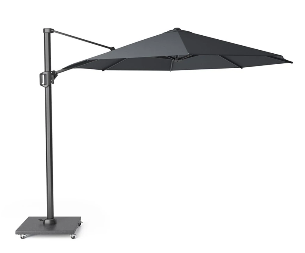 Platinum Zweefparasol Challenger T¹ Ø 350 Cm Antraciet 1 Platinum Zweefparasol Challenger T¹ Ø 350 Cm Antraciet