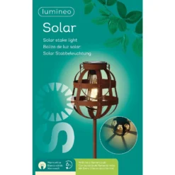 Lumineo Solar Steker Rustiek Bruin 5 Lumineo Solar Steker Rustiek Bruin -Tuin Diep Verkoop product 1181x944 625811d700209 l