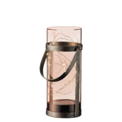 Lumineo Solar Lantaarn Acryl 30 Lamps - Ø 10 Cm