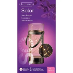 Lumineo Solar Lantaarn Acryl 30 Lamps - Ø 10 Cm -Tuin Diep Verkoop product 1181x944 6258120bd71db l
