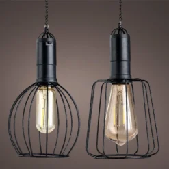 Tuin Diep Verkoop 10 Lumineo Solar Hanglamp Zwart - Ø 22 Cm