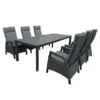 Royal Seasons FABIO DINING Tuinset Met 6 Stoelen