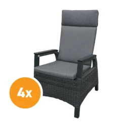 Tuin Diep Verkoop 32 Royal Seasons FABIO DINING Tuinstoelen Set