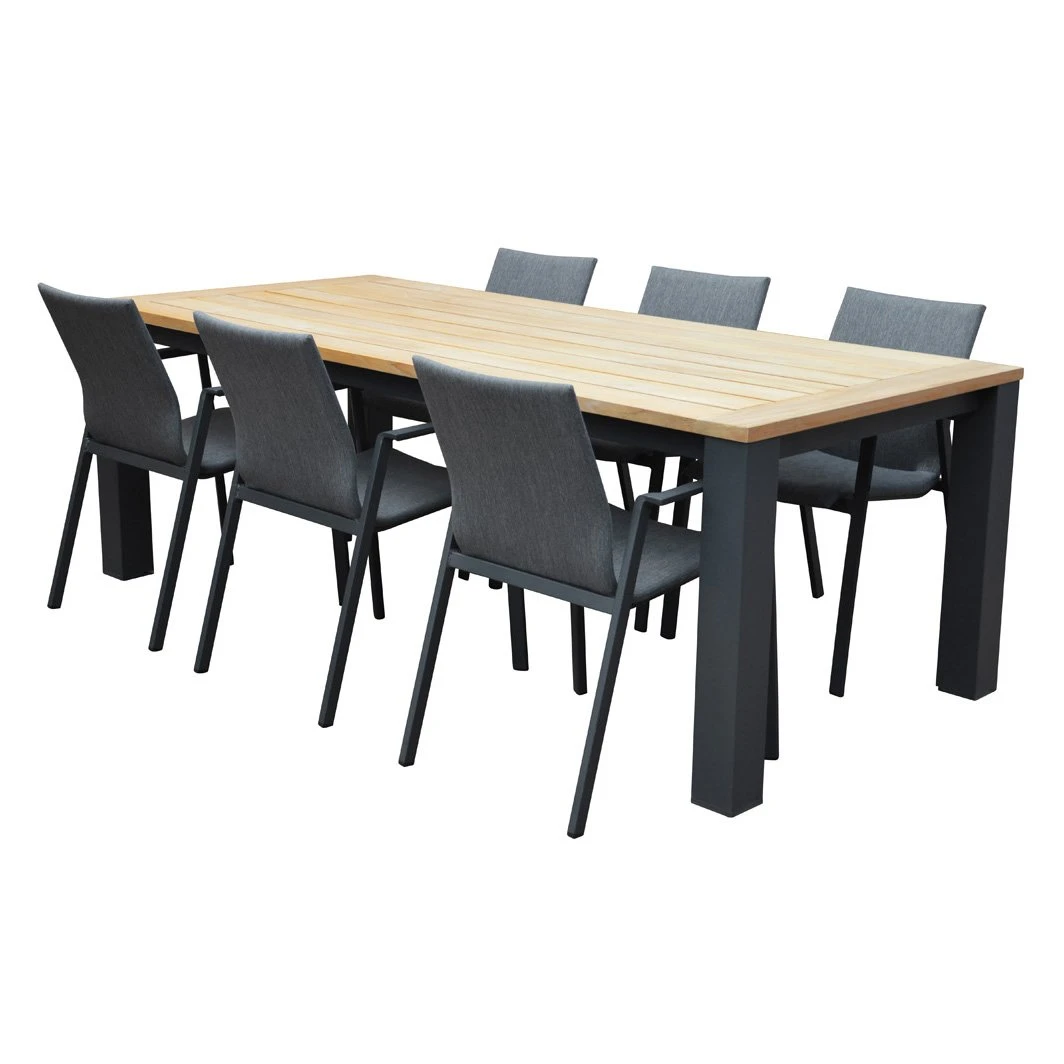 Royal Seasons MADEIRA Diningset Met 6 Zitplekken 1 Royal Seasons MADEIRA Diningset Met 6 Zitplekken