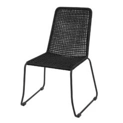 Royal Seasons TROPEA Dining Stoel Cross Zwart