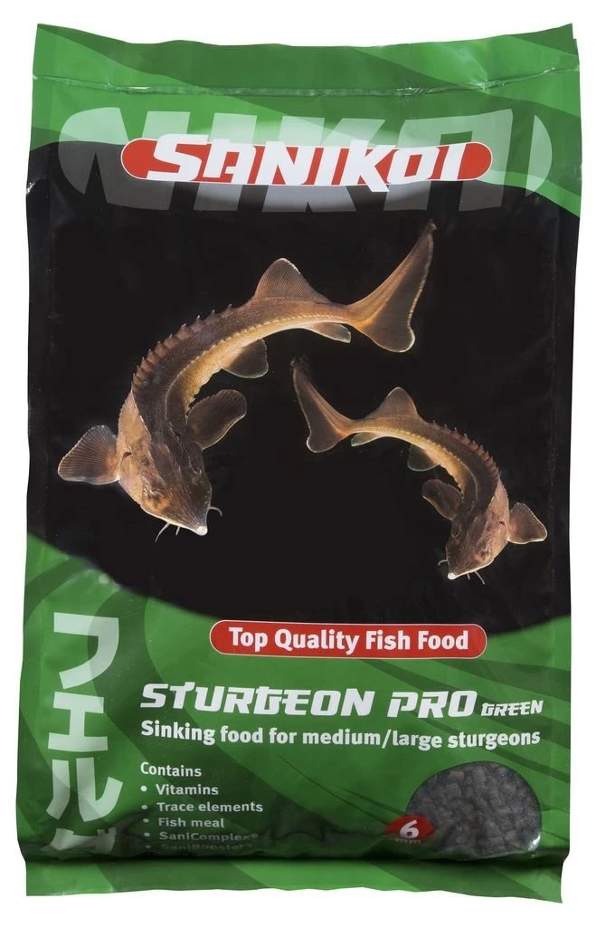SaniKoi Sturgeon Pro Green 6mm 10 L 1 SaniKoi Sturgeon Pro Green 6mm 10 L
