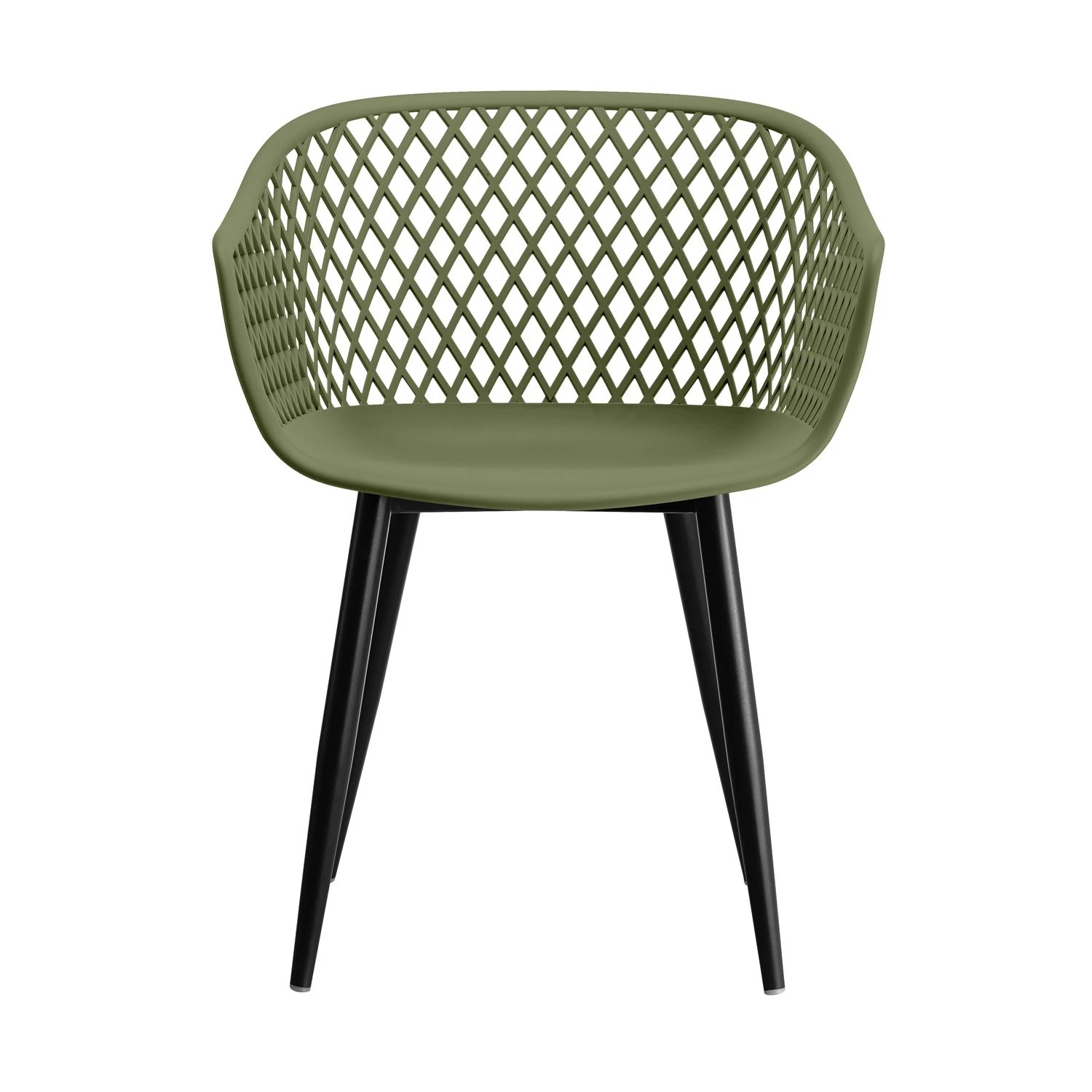 Tuinstoel WEBBING Olijfgroen 2 Tuinstoel WEBBING Olijfgroen - Afbeelding 2