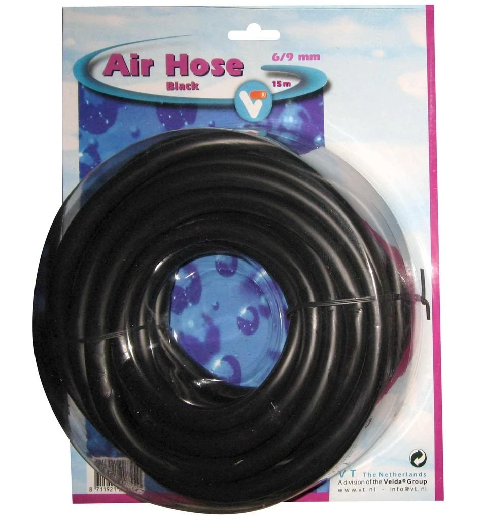 VT Air Hose Black 6/9 Mm 15 M 1 VT Air Hose Black 6/9 Mm 15 M