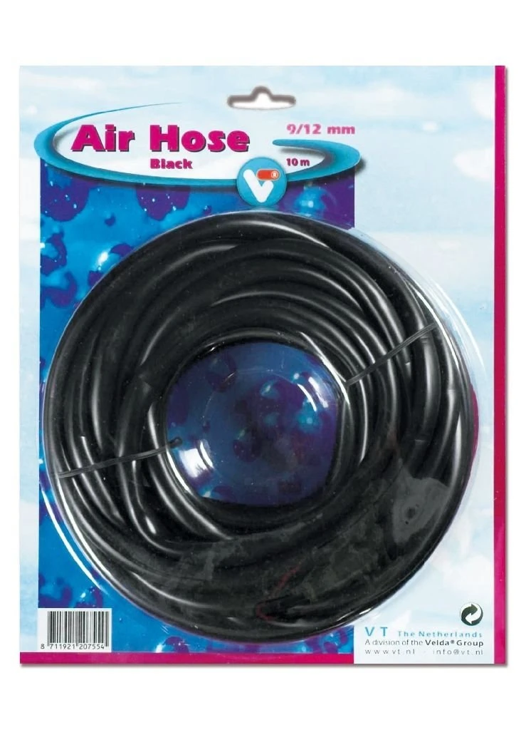 VT Air Hose Black 9/12 Mm 10 M 1 VT Air Hose Black 9/12 Mm 10 M