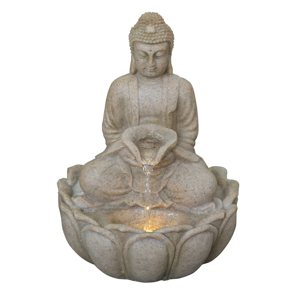 Waterornament Boedha - 25 X 18 X 34 Cm 2 Waterornament Boedha - 25 X 18 X 34 Cm - Afbeelding 2
