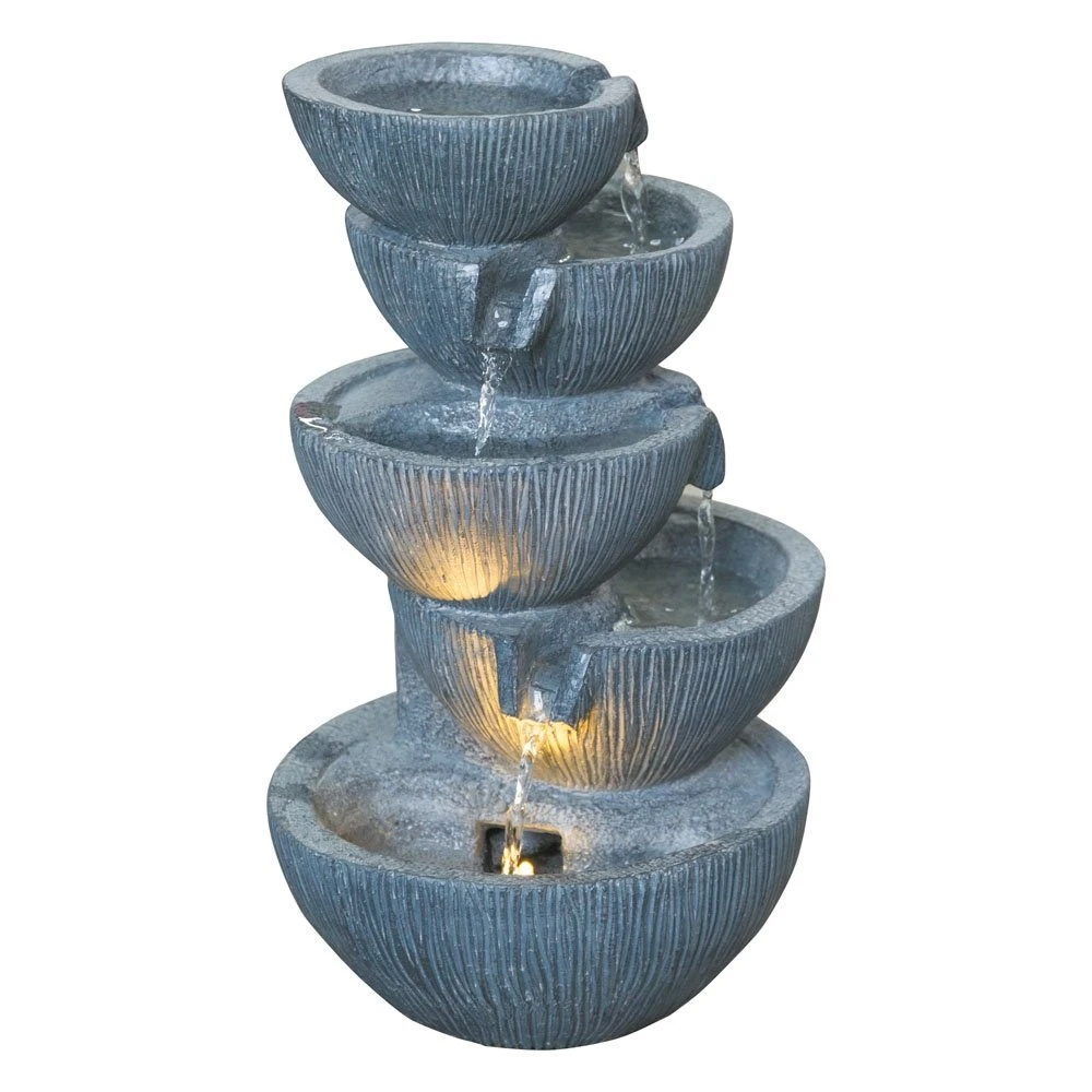 Waterornament Kommen - 23 X 20 X 35 Cm 2 Waterornament Kommen - 23 X 20 X 35 Cm - Afbeelding 2